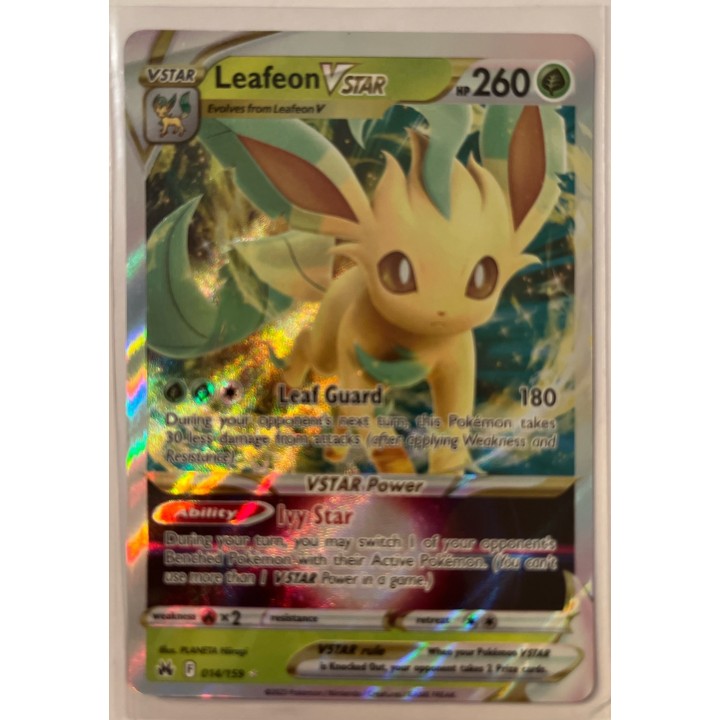 Leafeon vstar Crown Zenith 014/159
