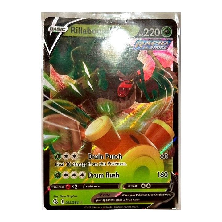 Rillaboom V Fusion Strike 022/264